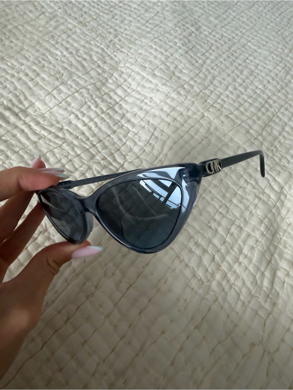 Michael Kors Sleek dark blue Cat-Eye Women's Sunglasses